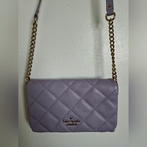 NWOT Kate Spade Emerson Place Quilted Crossbody In Cryviolet